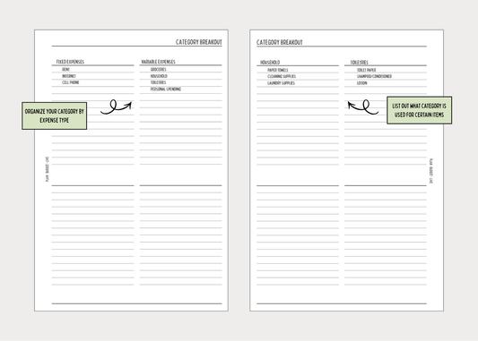 Category Breakout Page